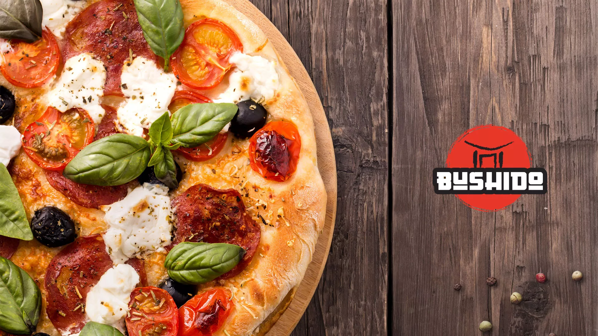 Разработка сайта для пиццерии «BUSHIDO» в Белоярском